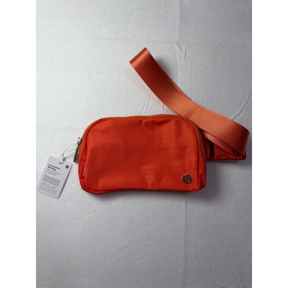 NWT Lululemon Everywhere Belt Bag 1L Orange Flare Crossbody Fanny Pack OS